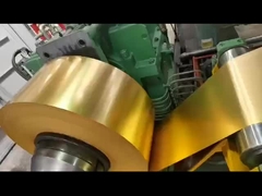 em forma de bobina de latão