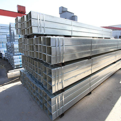 Good price Tubo quadrado de aço galvanizado revestido com zinco para a indústria Z100 Z120 Z150 Z200 10*2*6000mm on-line