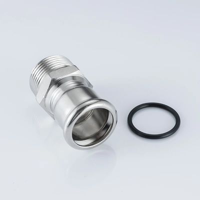 Good price 304 316L Tubos de pressão de aço inoxidável acessórios masculino adaptador para abastecimento de água ou ar on-line