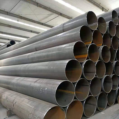 qualidade Q235 Q195 Q345 A36 Tubo de aço laminado a frio / a quente Dimensão e comprimento personalizados fábrica